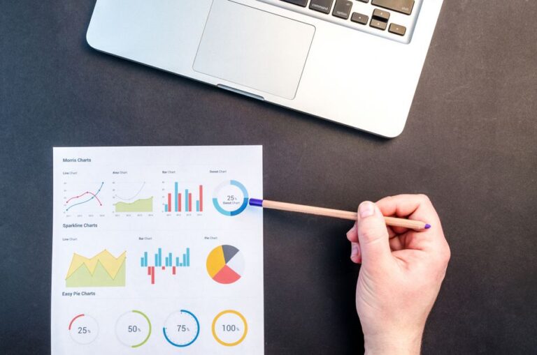 seo analytics growth chart