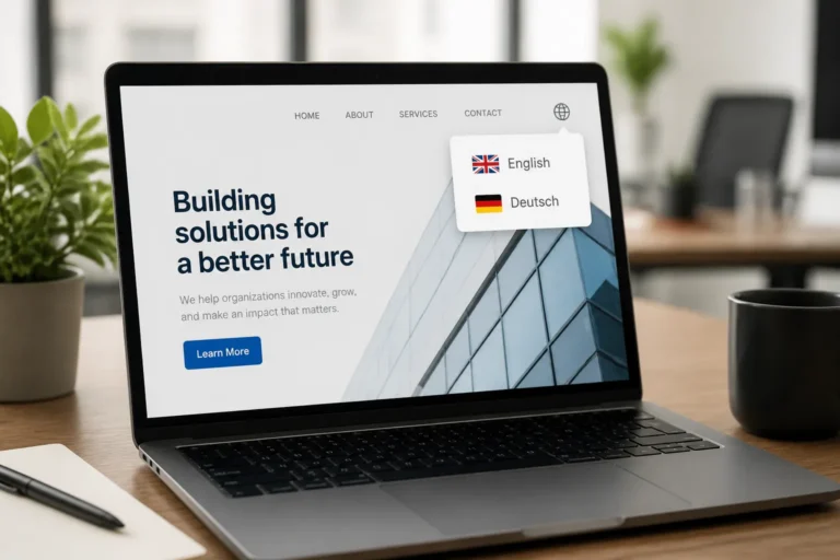 dwujęzyczna strona wordpress