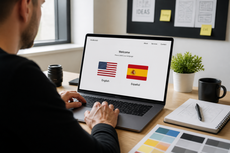 dwujęzyczna strona wordpress