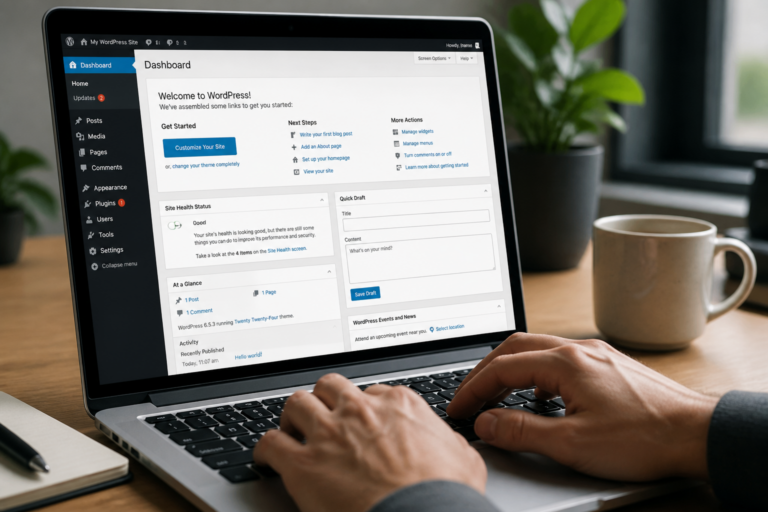 opieka wordpress