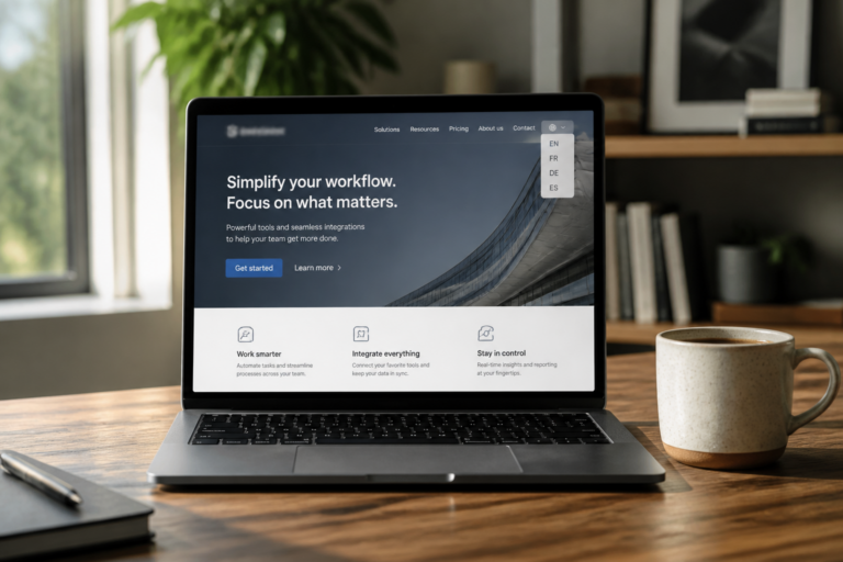 dwujęzyczna strona wordpress