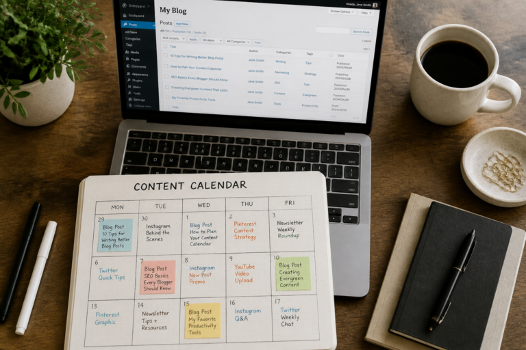 blog firmowy wordpress seo