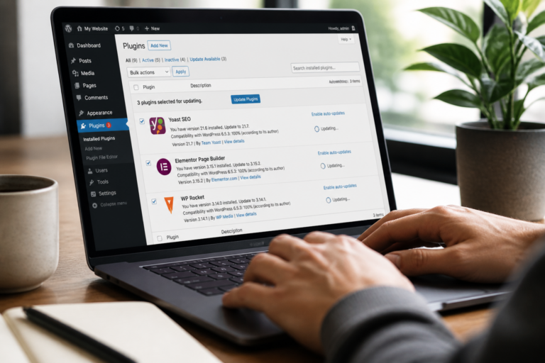 opieka wordpress